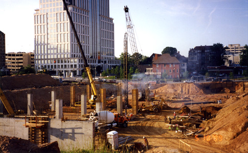 Construction at 1000 Peachtree Street