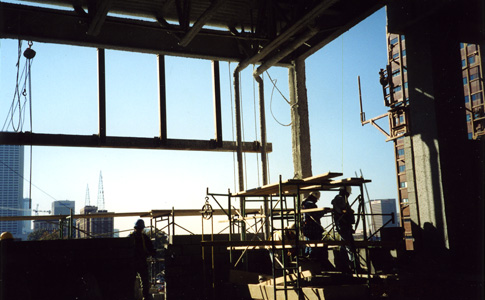 Construction at 1000 Peachtree Street