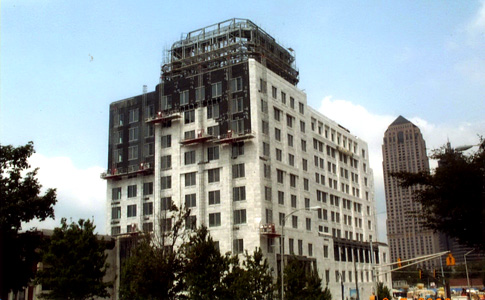 Construction at 1000 Peachtree Street