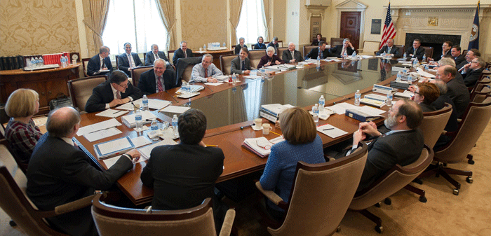 photo of Federal Open Market Committee meeting