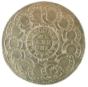 coin that inspired the design of the Fugio cent