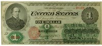United States "legal tender" note, 1862