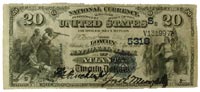 $20 Lowery National Bank of Altanta note