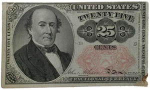 $0.25 fractional note