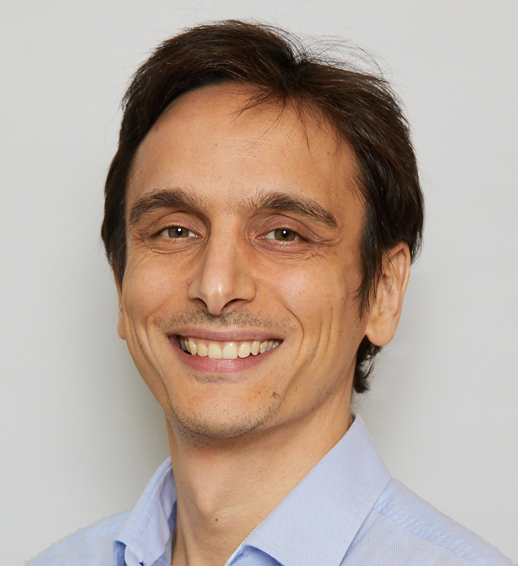 Portrait photograph of Julian di Giovanni, Head of the Climate Risk Studies Department of the Research and Statistics Group at the Federal Reserve Bank of New York