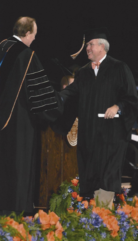 Greg Waters graduation photo from Auburn University