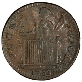 Triumphant George Token back