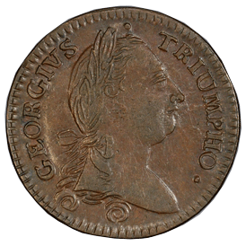 Triumphant George Token front