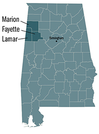 Alabama Map