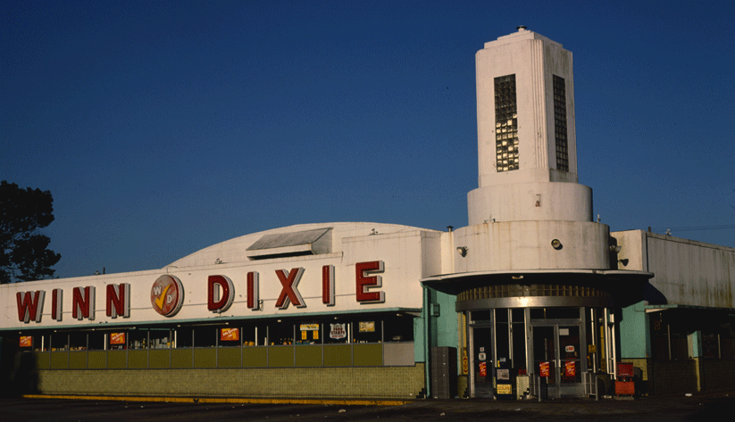 A Winn-Dixie supermarket in Jacksonville in 1979. Photo courtesy of the Library of Congress photographic archives