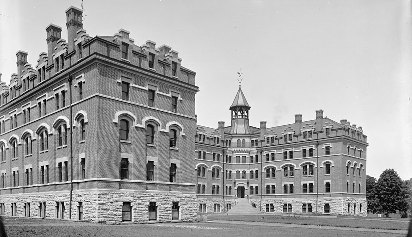 A 1909 photo of Vanderbilt University, one of Nashville's largest employers. Photo courtesy of the Library of Congress photographic archives