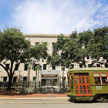 Color photo of the New Orleans branch building