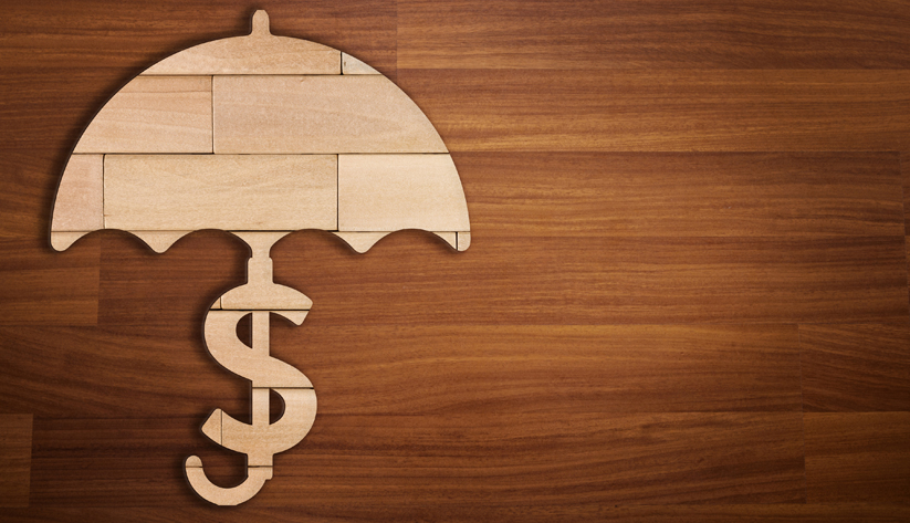 wooden-umberella-with-dollar-sign-made-of-wood