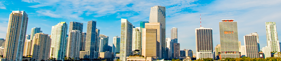 Photo of the Miami skyline