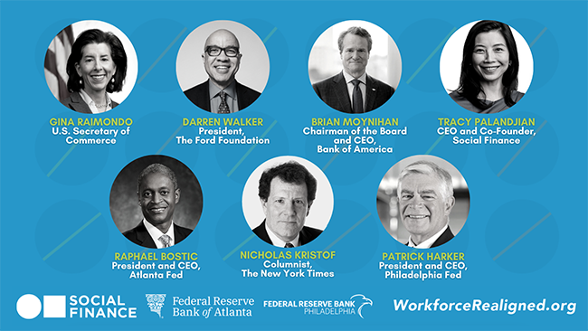 Image of Workforce Realigned event speakers