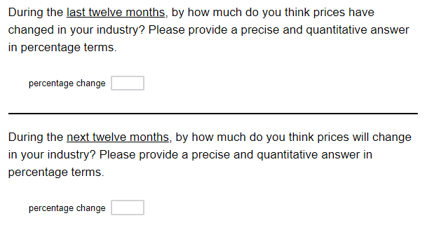BIE Special Question - June 2018 - How much will prices change in your industry