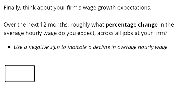 Business Inflation Expectations - October 2024 - Special Question 7