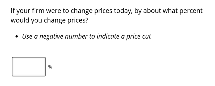 Business Inflation Expectations - May 2025 - Special Question 3