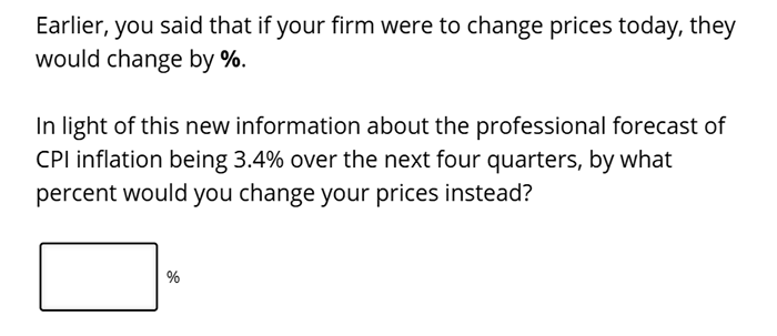 Business Inflation Expectations - May 2025 - Special Question 9