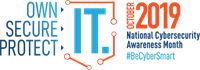 National Cybersecurity Awareness Month banner