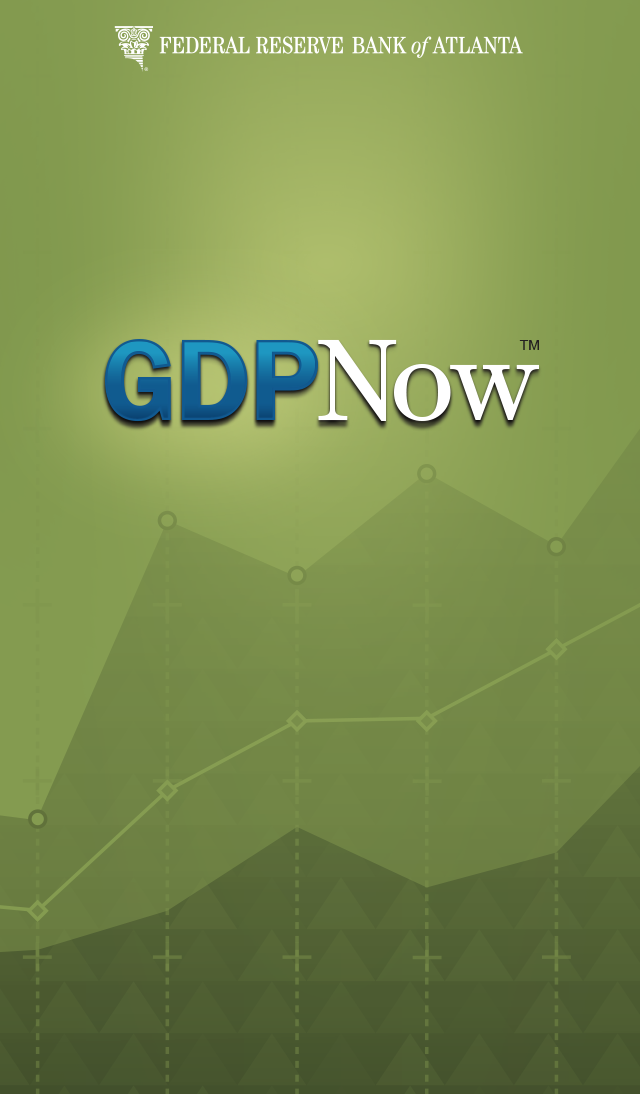 screenshot of the GDPNow mobile app