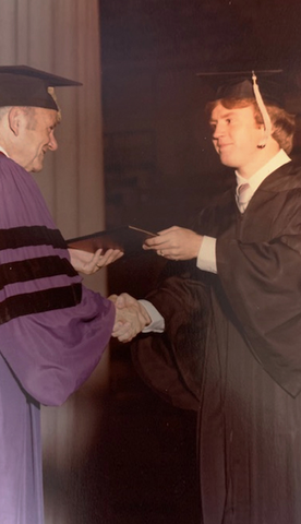 Greg Waters graduation photo from Auburn University