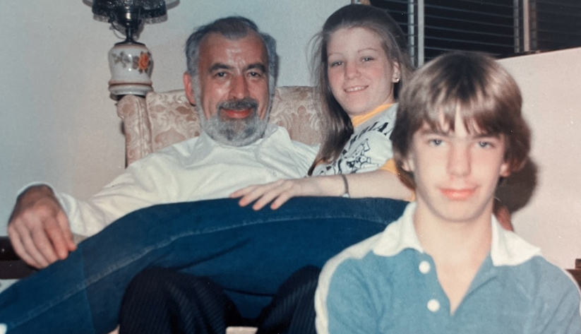 Arland; Leslie, age 16; and her brother Trey, age 14