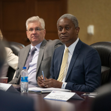 Christopher Waller and Raphael Bostic