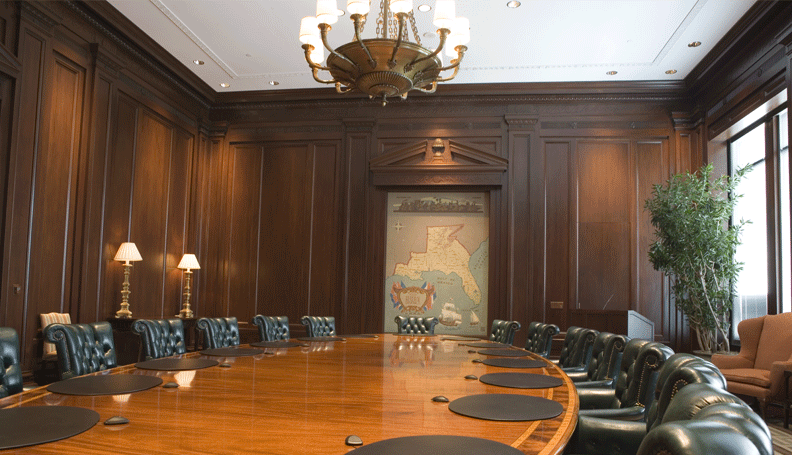Atlanta Federal Reserve building boardroom