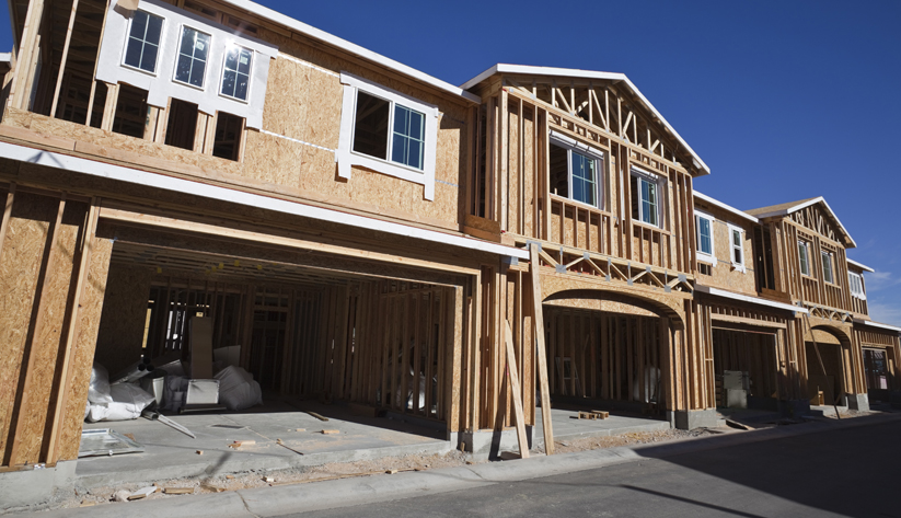 town homes being built