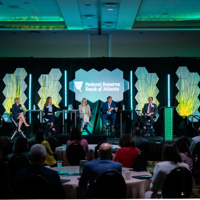 An event at the Federal Reserve Bank of Atlanta