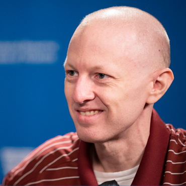 Pat Higgins, a Policy Adviser and Economist at the Atlanta Fed, during a podcast episode recording.
