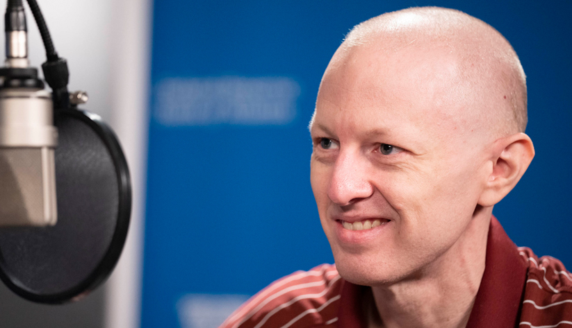 Pat Higgins, a Policy Adviser and Economist at the Atlanta Fed, during a podcast episode recording.