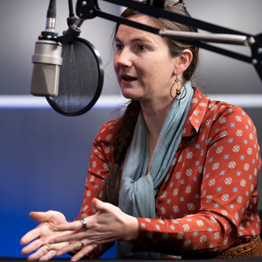 The Atlanta Fed's Sarah Stein. Photo by Ted Pio Roda