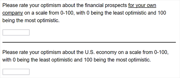 Business Inflation Expectations - June 2019 - Special Question