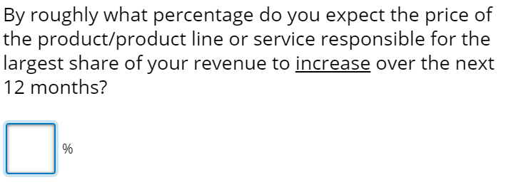 Business Inflation Expectations - Question 2 - November 2019