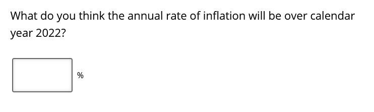 Business Inflation Expectations - October 2021 - Special Question 1