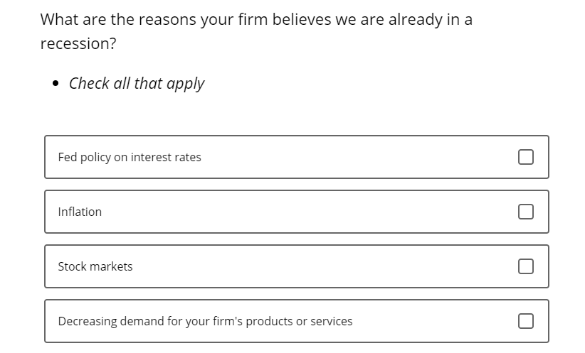 Business Inflation Expectations - July 2022 - Special Question 8a