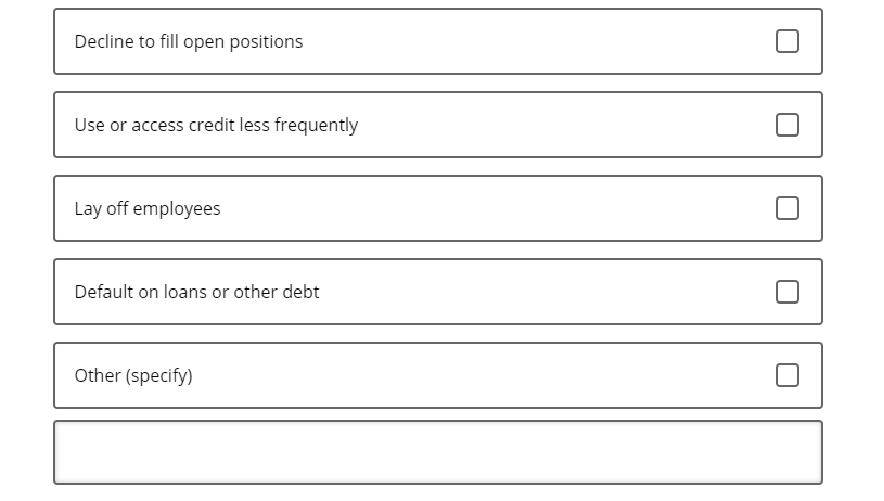 Business Inflation Expectations - July 2022 - Special Question 9b