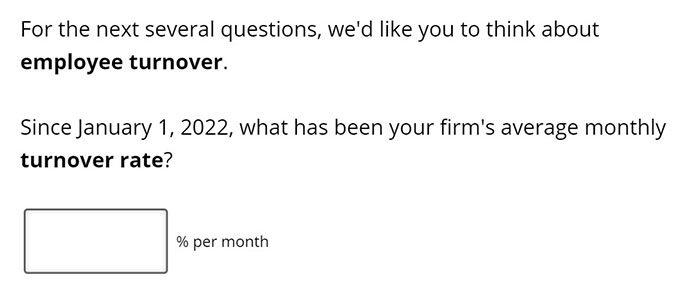 Business Inflation Expectations - September 2022 - Special Question 1