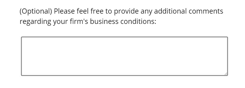 Business Inflation Expectations - November 2022 - Special Question 10