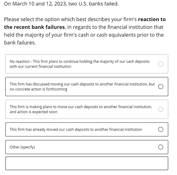 Business Inflation Expectations - April 2023 - Special Question 2
