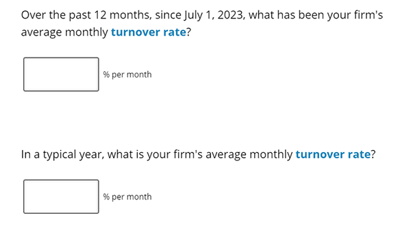 Business Inflation Expectations - June 2024 - Special Questions 1 and 2