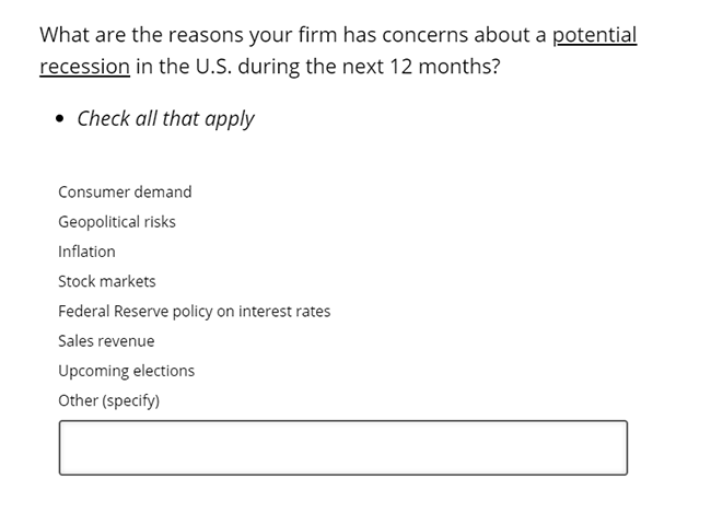 Business Inflation Expectations - September 2024 - Special Question 7