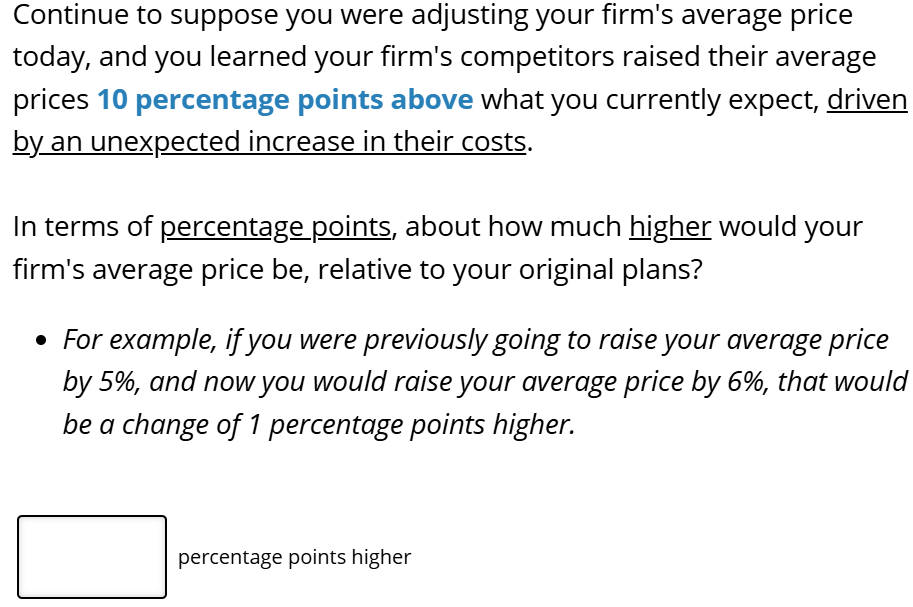 Business Inflation Expectations - September 2025 - Special Question 5