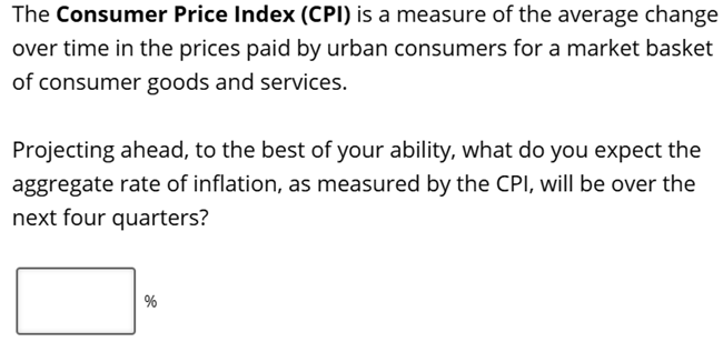 Business Inflation Expectations - October 2025 - Special Question 1