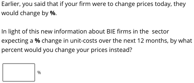 Business Inflation Expectations - October 2025 - Special Question 8