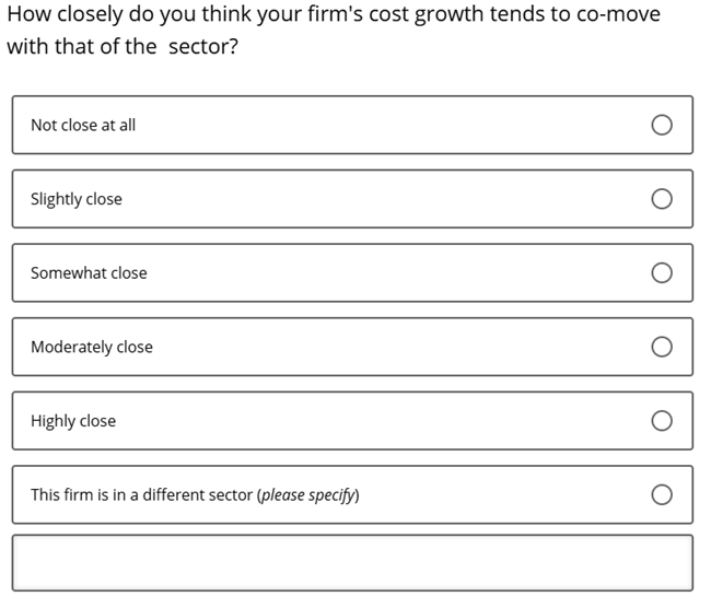 Business Inflation Expectations - October 2025 - Special Question 9