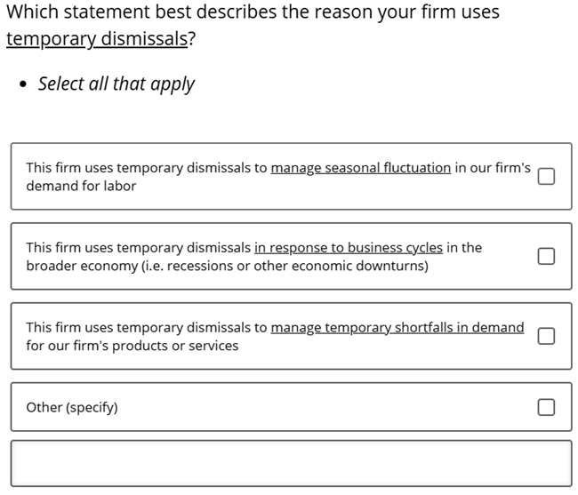 Business Inflation Expectations - November 2025 - Special Question 3