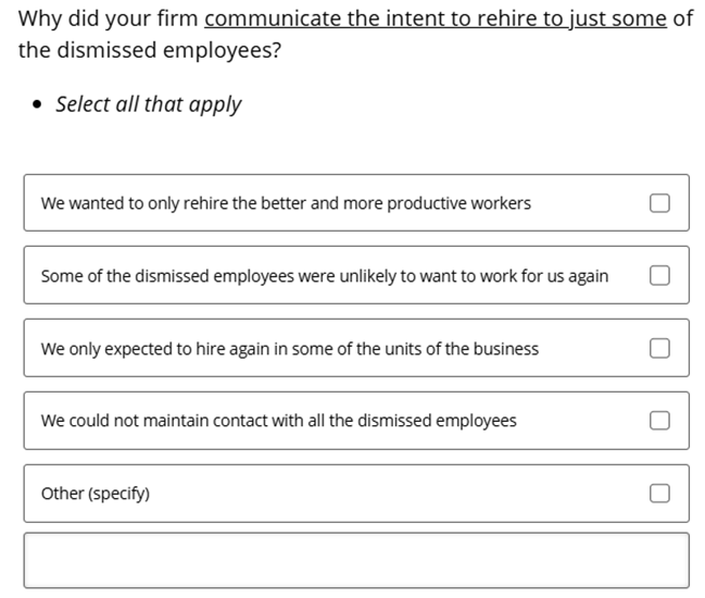 Business Inflation Expectations - November 2025 - Special Question 5